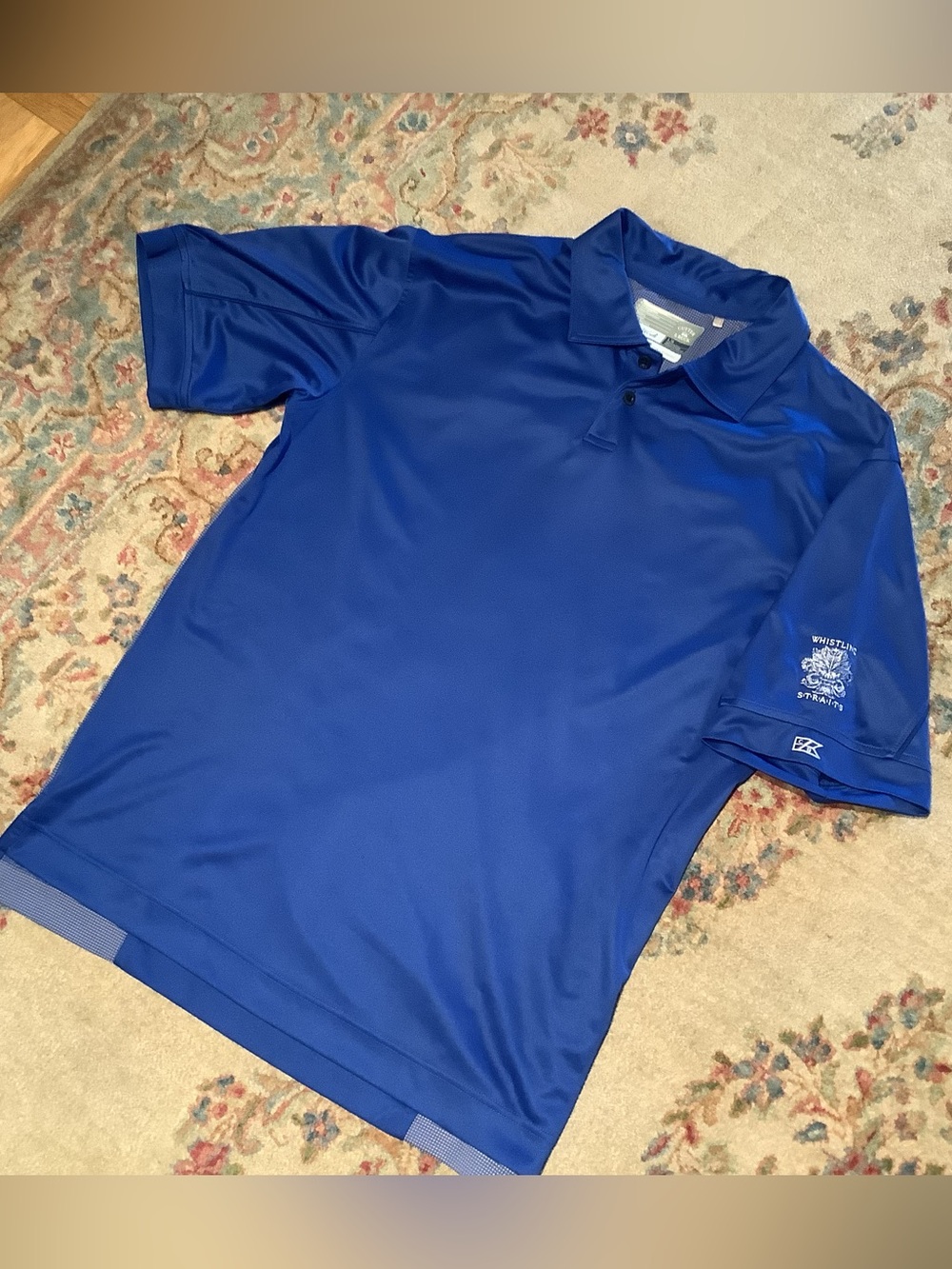 Cutter & Buck Royal Blue Men's Performance Polo